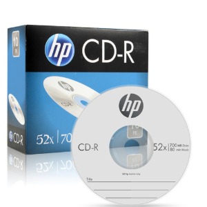HP CD-R 700MB 52x 슬림 1장
