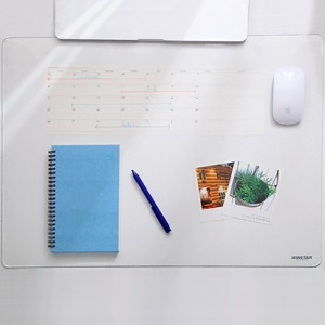 윈스타 고투명 데스크매트 XL 900x620 책상 패드 깔판