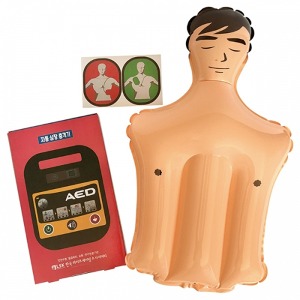 컬러룬 심박이 심폐소생술 CPR 교구 심장 충격기 박동기 응급처치 훈련 연습 사용법 교육용 실습용