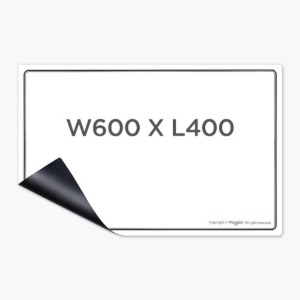 마그피아 고무자석 화이트보드(600X400) MRMB-WB6040