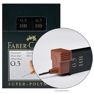 파버카스텔 슈퍼폴리머 0.5mm 샤프심 (12개)